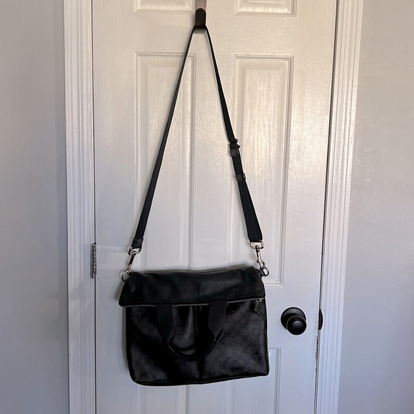 Coach Charles foldover bag - Picture 1 of 16